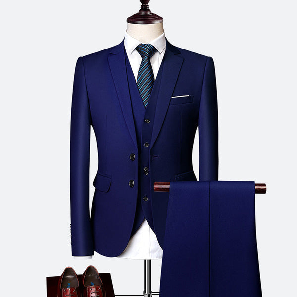 Jonah – luxe 3-delig Slim Fit Pak Heren