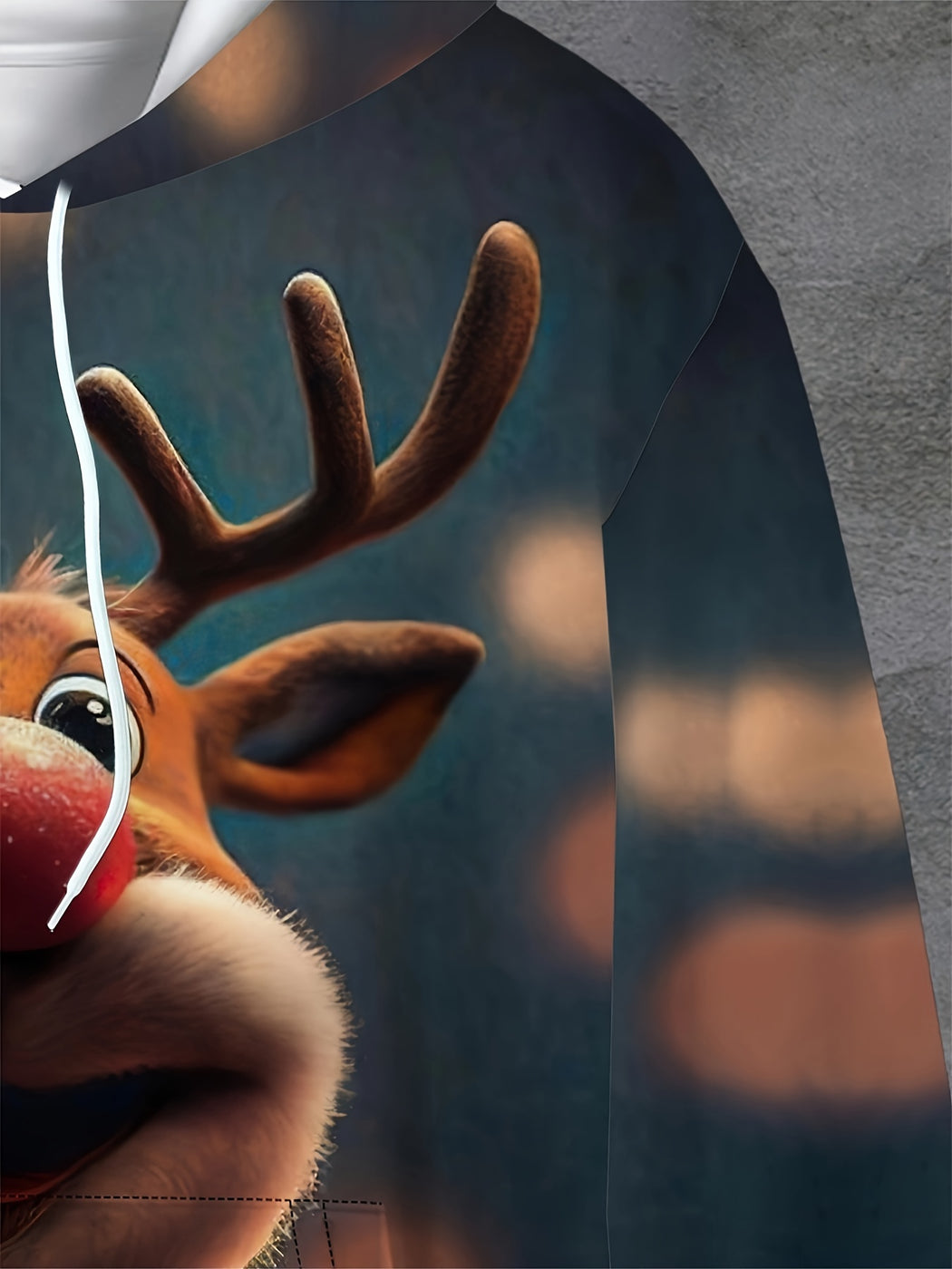 Rudolph Hoodie – Vrolijk en comfortabel voor de Feestdagen
