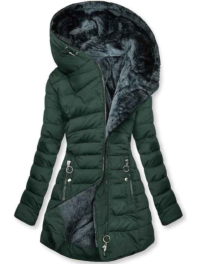 Anela - luxe comfortabele Winterjas Voor Vrouwen