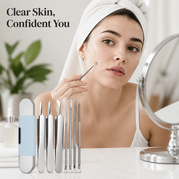 Precisieset voor het verwijderen van mee-eters voor zachte, heldere huid