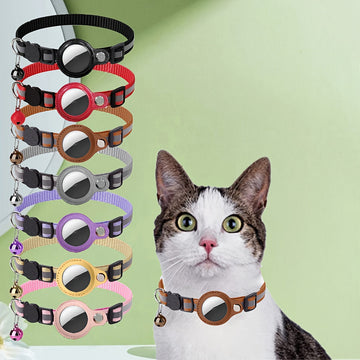 Reflecterende Kattenhalsband – Veiligheidssluiting en Belletje voor Extra Zichtbaarheid