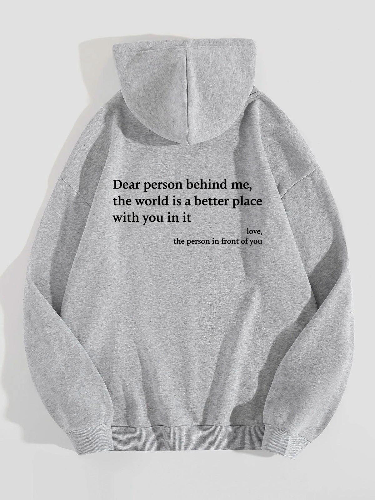 Hoodie met Print en Zakdetails voor Dames