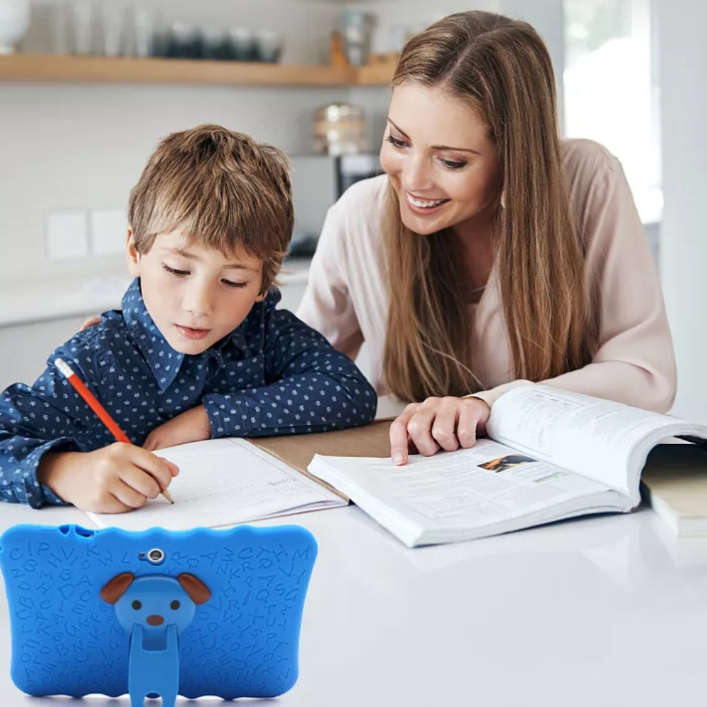 Kindertablet met 7-inch Display, Schokbestendig en Ouderlijk Toezicht – LearnTab Junior