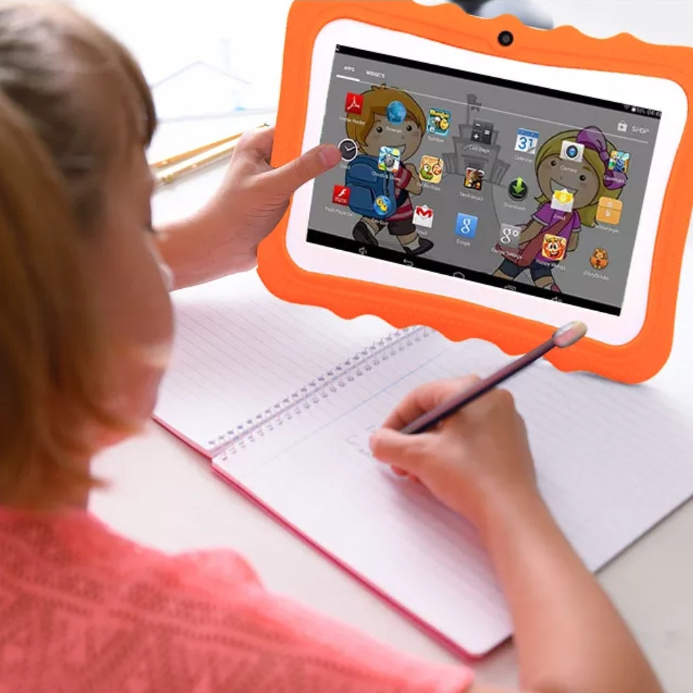 Kindertablet met 7-inch Display, Schokbestendig en Ouderlijk Toezicht – LearnTab Junior
