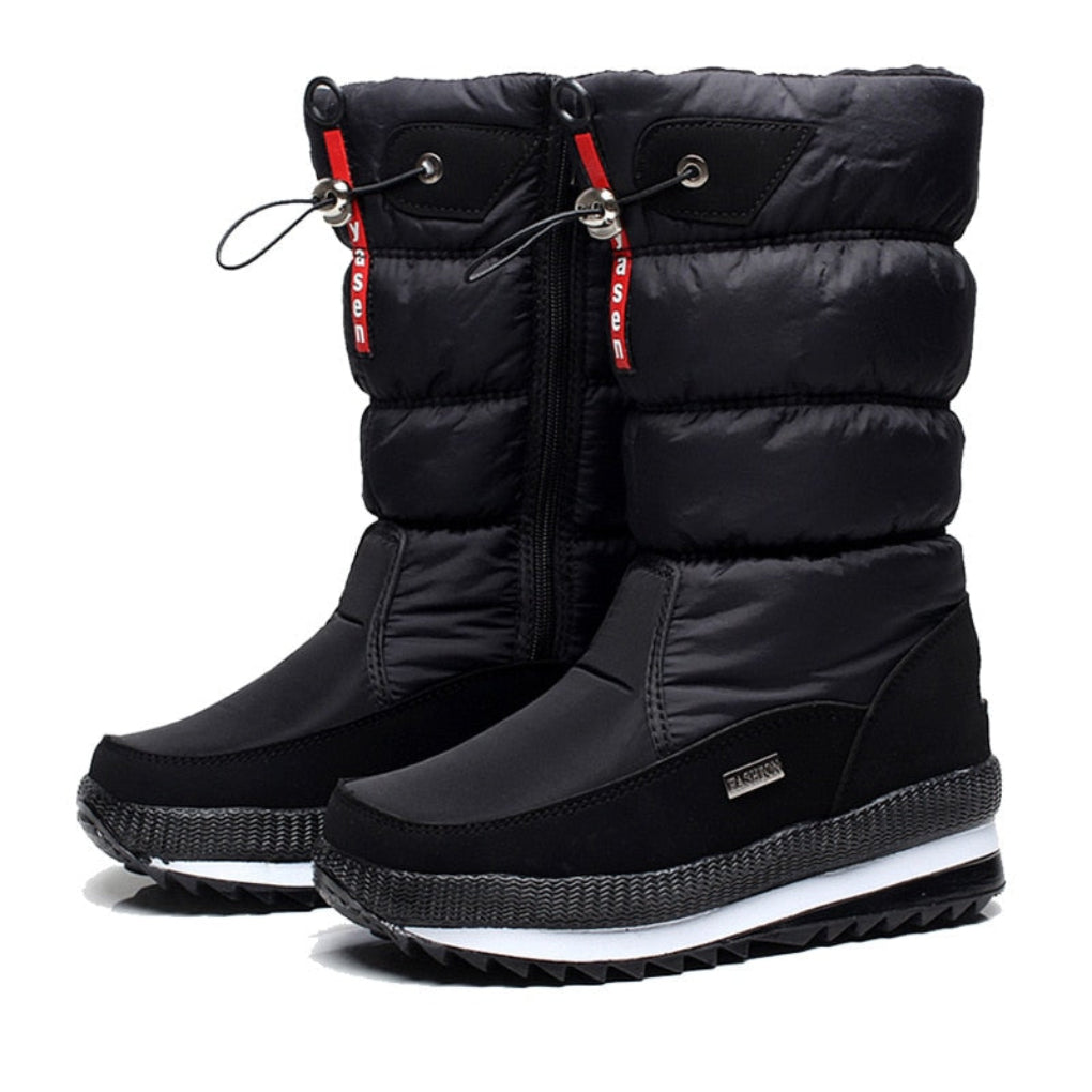 Warme, comfortabele dameswinterlaarzen