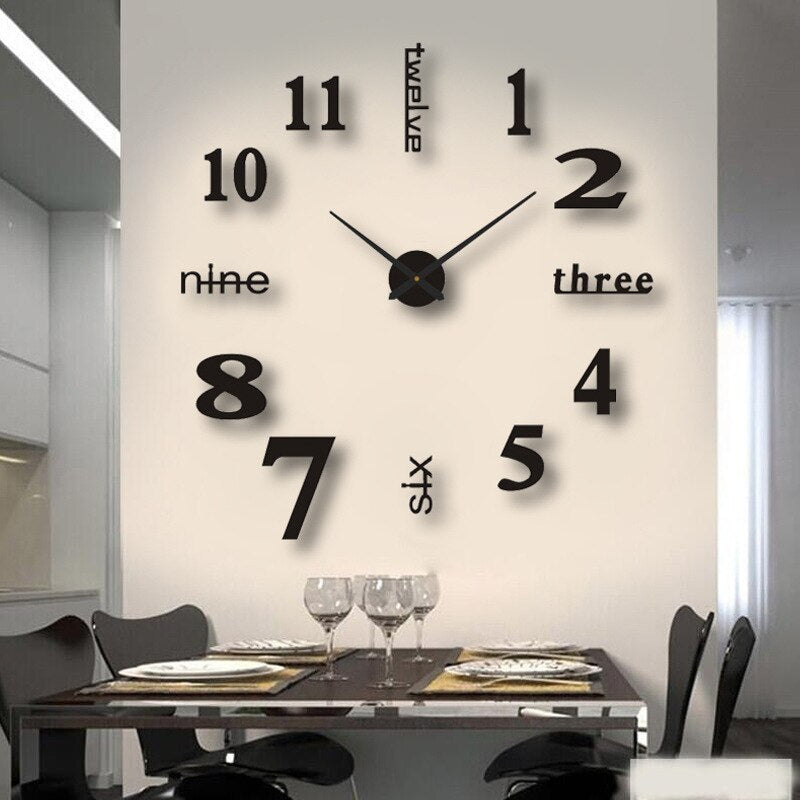 Moderne Losse Wandklok - LuxeLiving