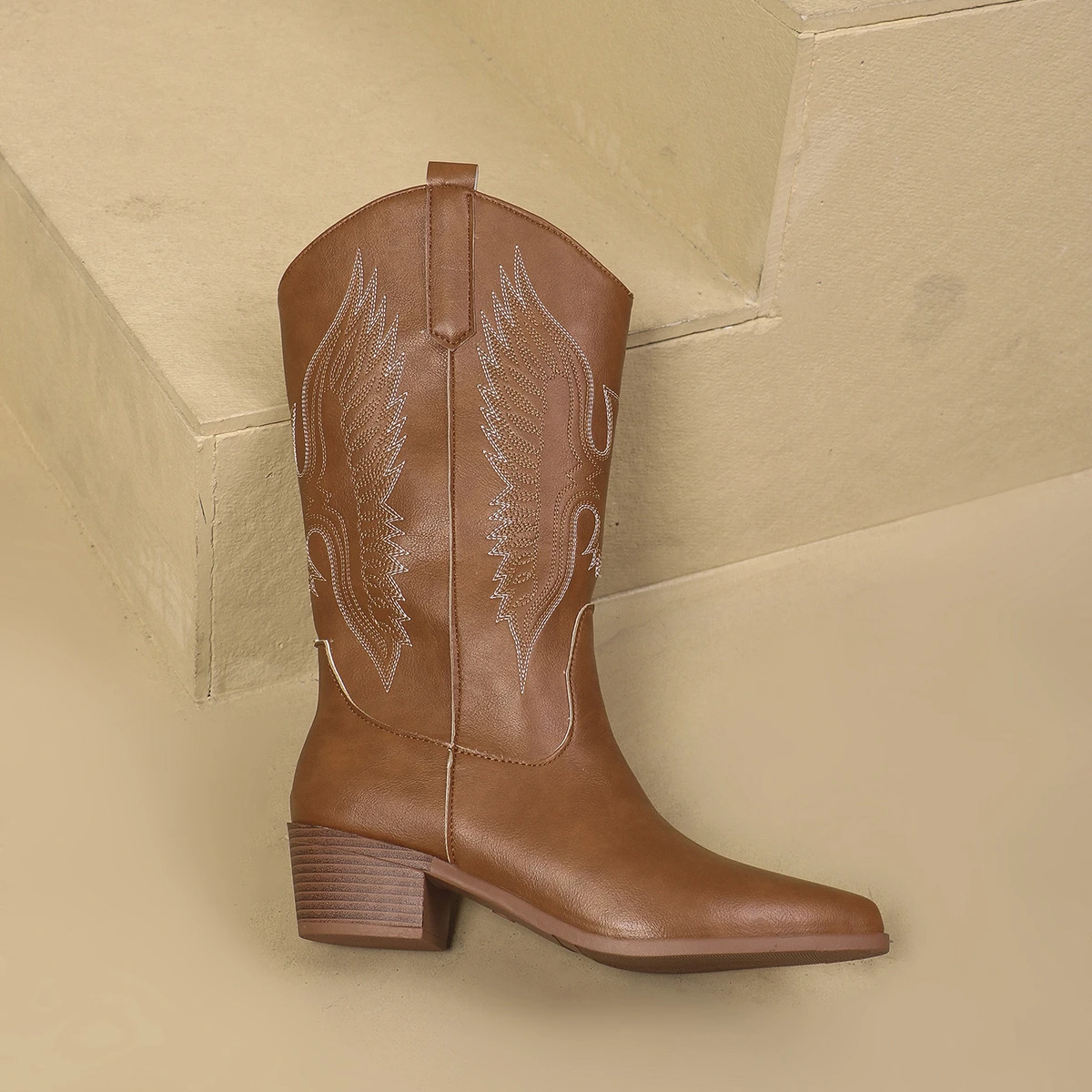 Middelhoge Cowboylaarzen Voor Dames - Grace