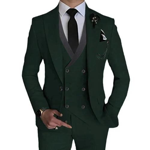 Cambridge – Stijlvol 3-delig Slim Fit Pak Heren