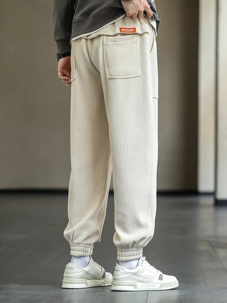 Comfortabele Corduroy Sweatpants voor Heren