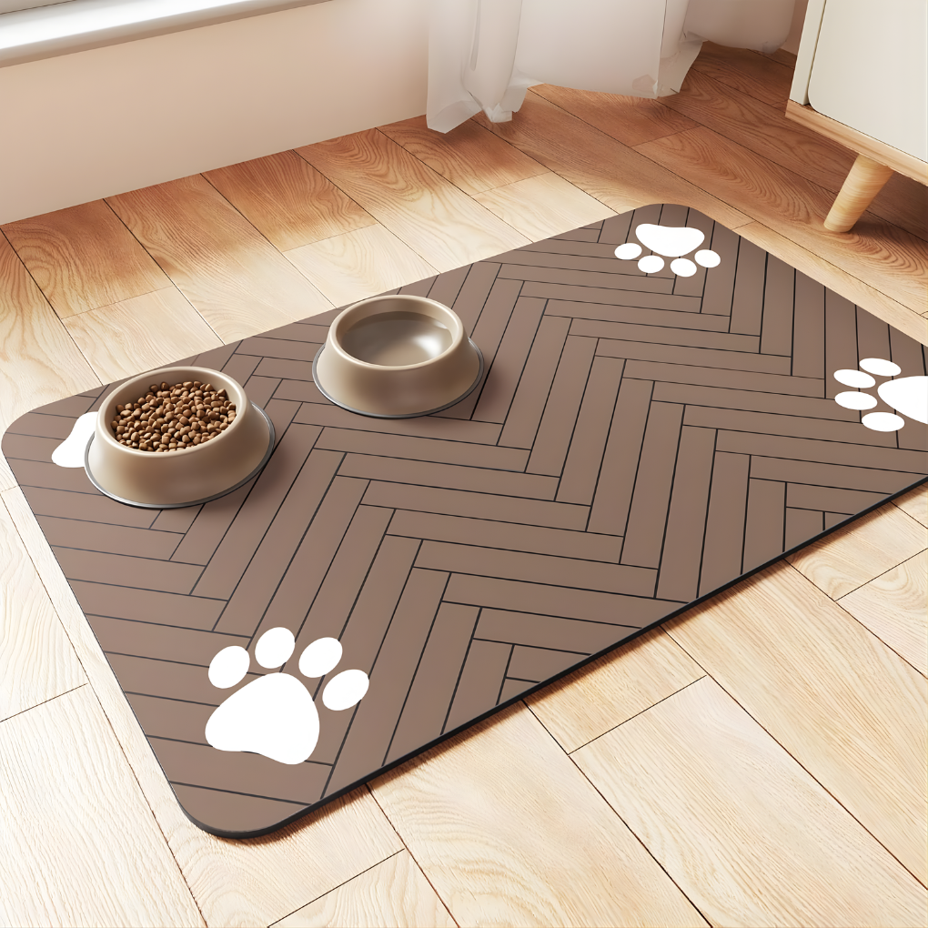 Huisdier Placemat – Absorberend voor Voer- en Waterbak