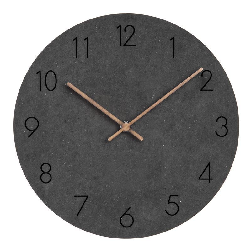 Scandinavische houten wandklok 29 cm