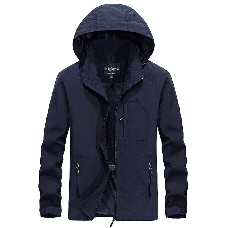 Everest – waterdichte outdoor jas met afneembare capuchon