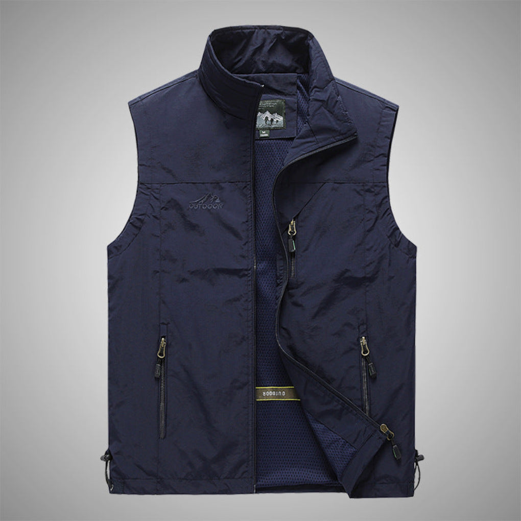 Comfortabele outdoor bodywarmer voor heren