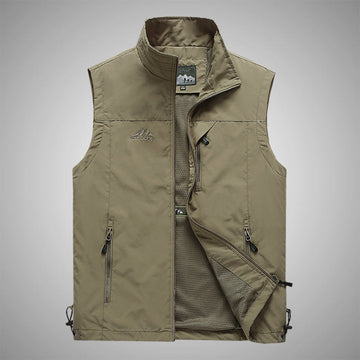 Comfortabele outdoor bodywarmer voor heren