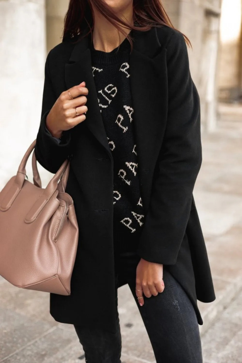 ORLANDO - Chique Korte Trenchcoat Dames elegant chique damesjas najaarsjas knopen