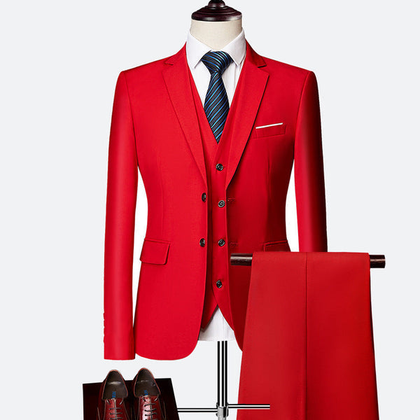 Jonah – luxe 3-delig Slim Fit Pak Heren