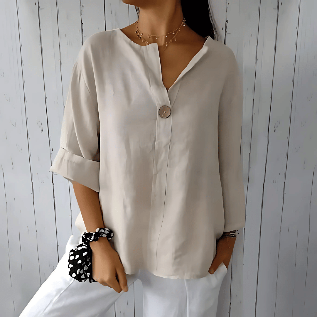 Losse zomerblouse voor dames