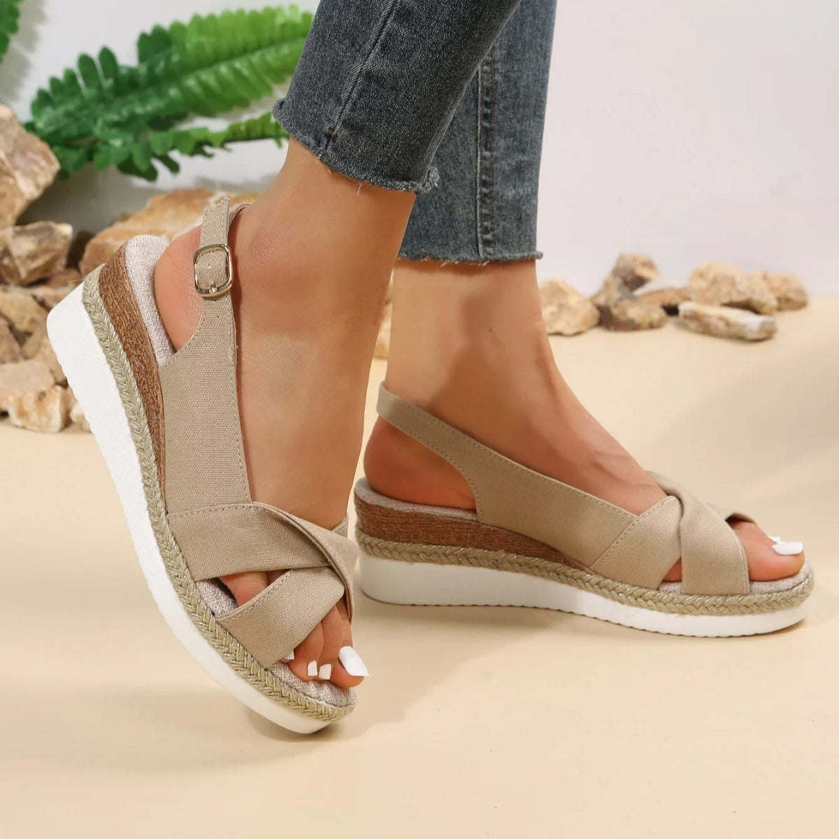 Juliette – sandalen met sleehak voor dames