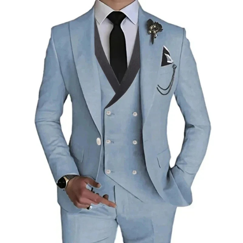 Cambridge – Stijlvol 3-delig Slim Fit Pak Heren