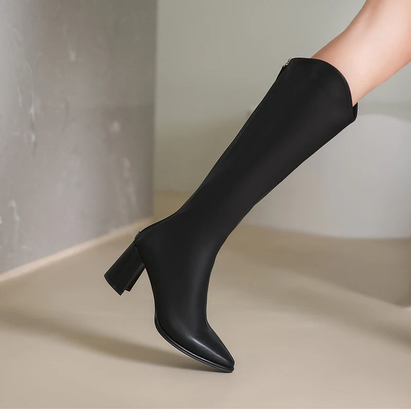 Callie – kniehoge ruiterlaarzen voor dames