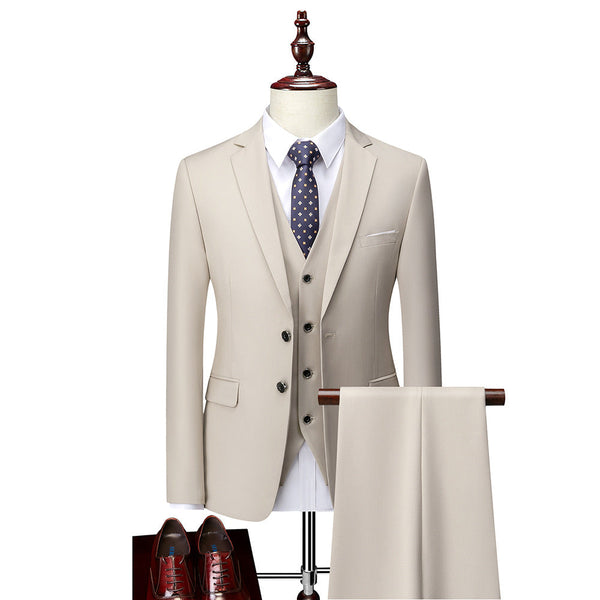 Jonah – luxe 3-delig Slim Fit Pak Heren