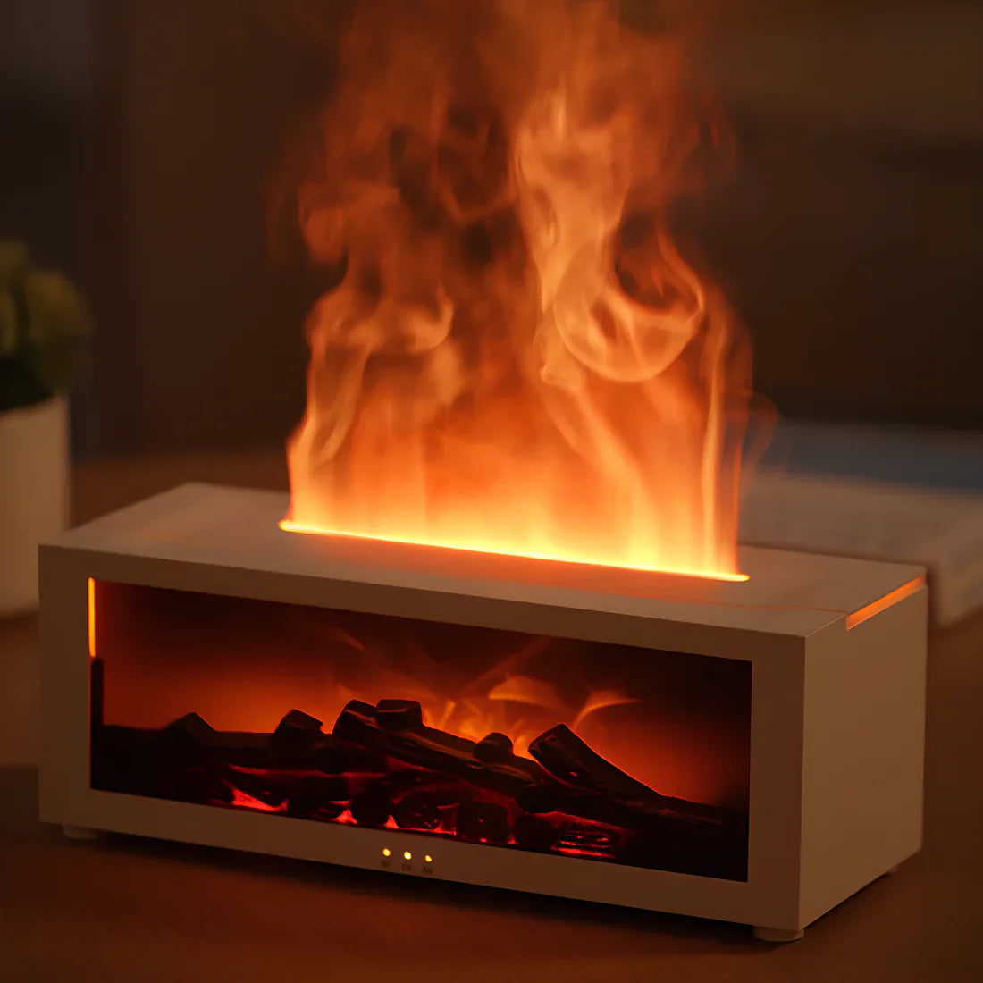 SootheSphere Open Haard Diffuser - Warmte en Rust in Huis