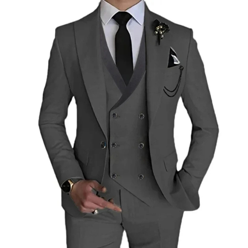 Cambridge – Stijlvol 3-delig Slim Fit Pak Heren