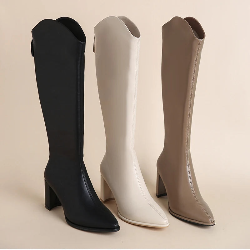 Callie – kniehoge ruiterlaarzen voor dames