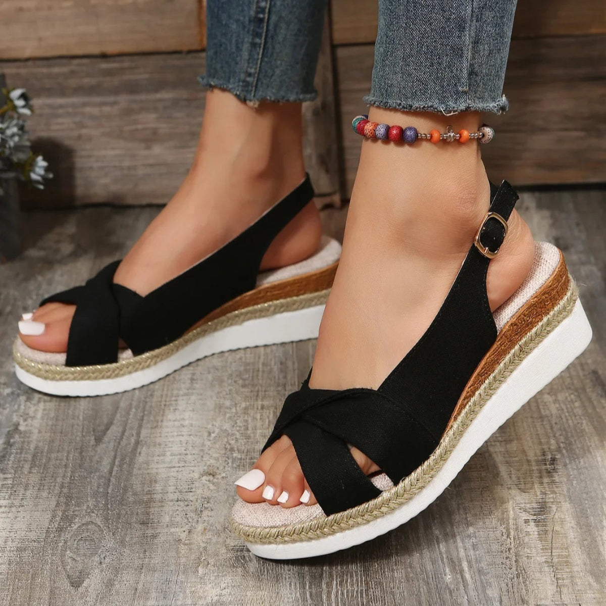 Juliette – sandalen met sleehak voor dames