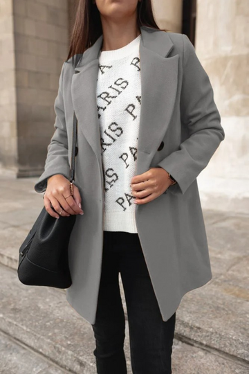 ORLANDO - Chique Korte Trenchcoat Dames elegant chique damesjas najaarsjas knopen