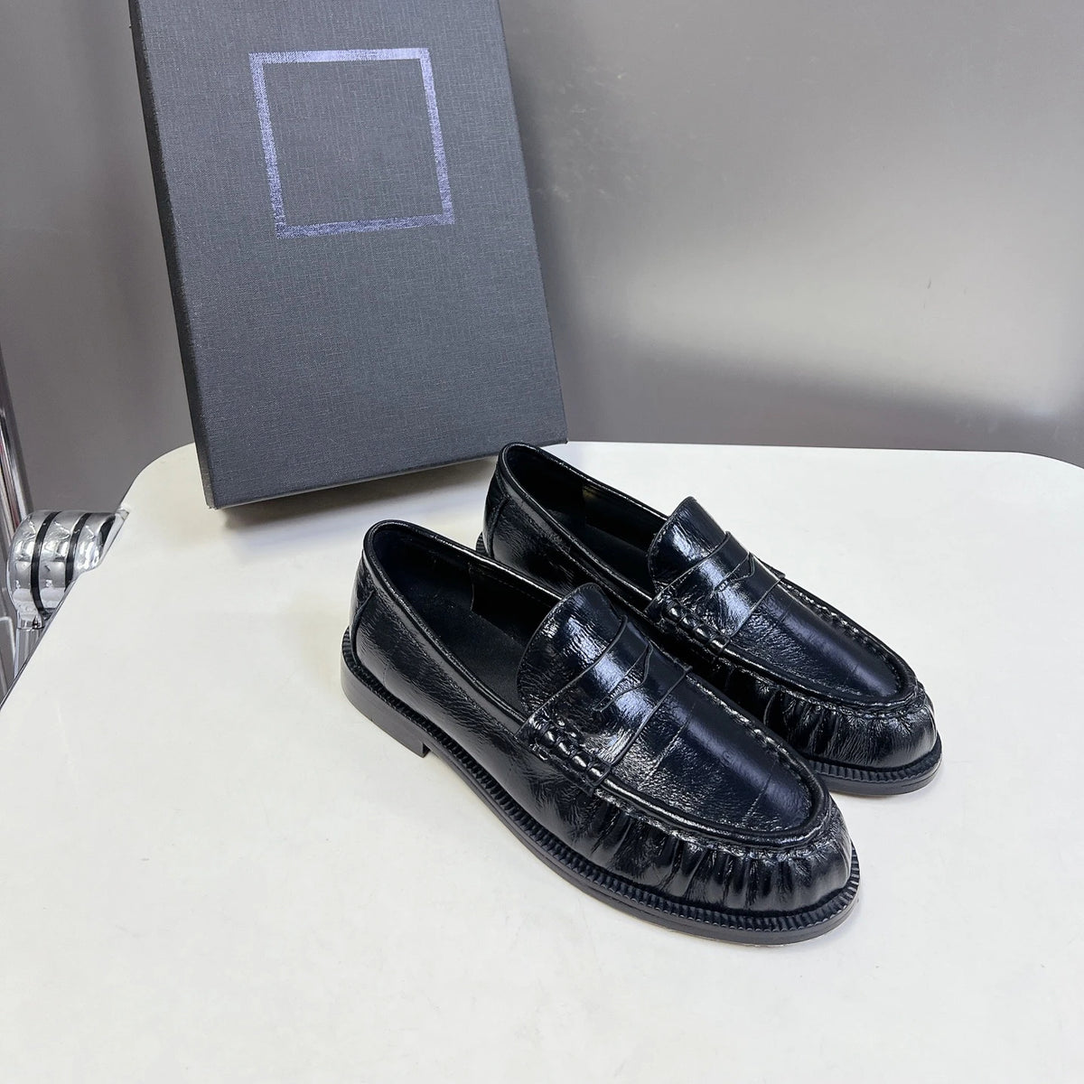 BritLoaf – Stijlvolle Leren Loafers voor Dames