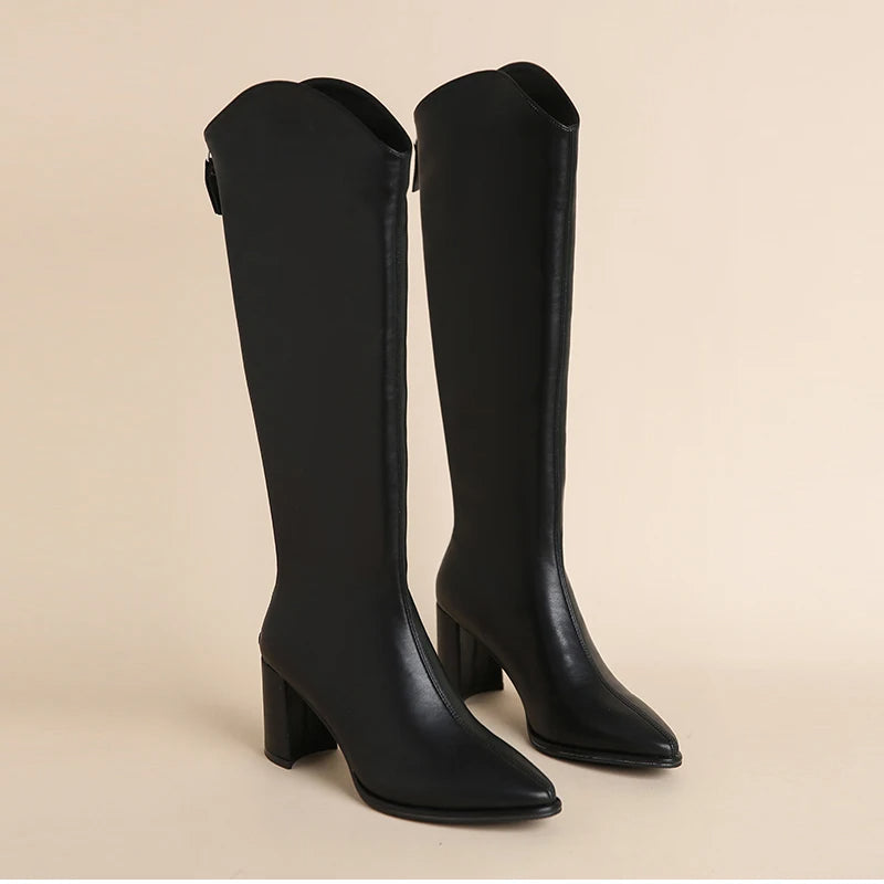 Callie – kniehoge ruiterlaarzen voor dames
