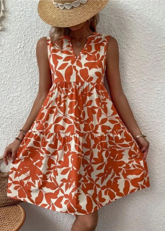 Elsie – Elegante Zomerjurk met V-hals