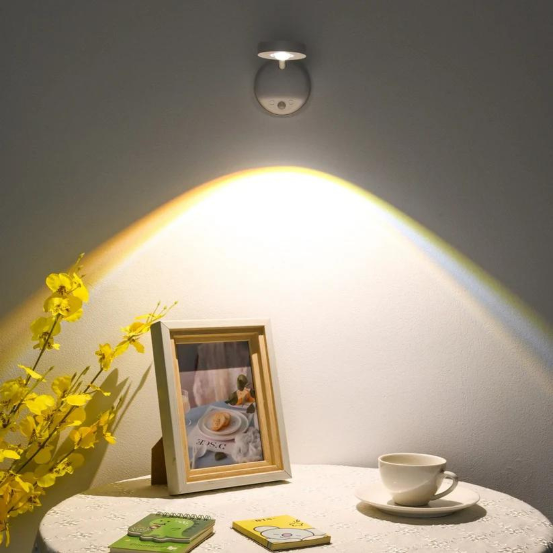 Draadloze LED-schijnwerper met Bewegingssensor - Spark360