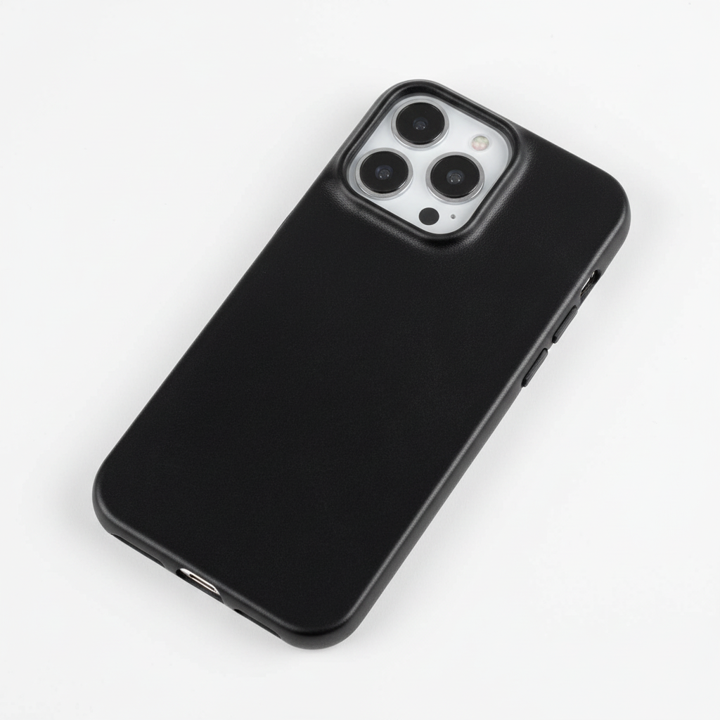 Leren Hoesje voor iPhone met Schokbestendige Bescherming