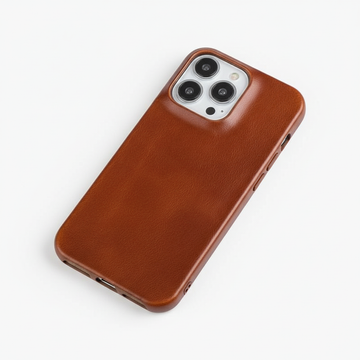 Hoesje in leerlook voor iPhone 13 tot 16