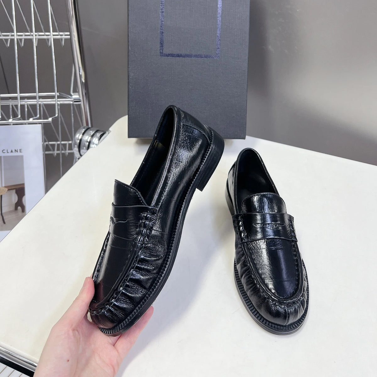 BritLoaf – Stijlvolle Leren Loafers voor Dames