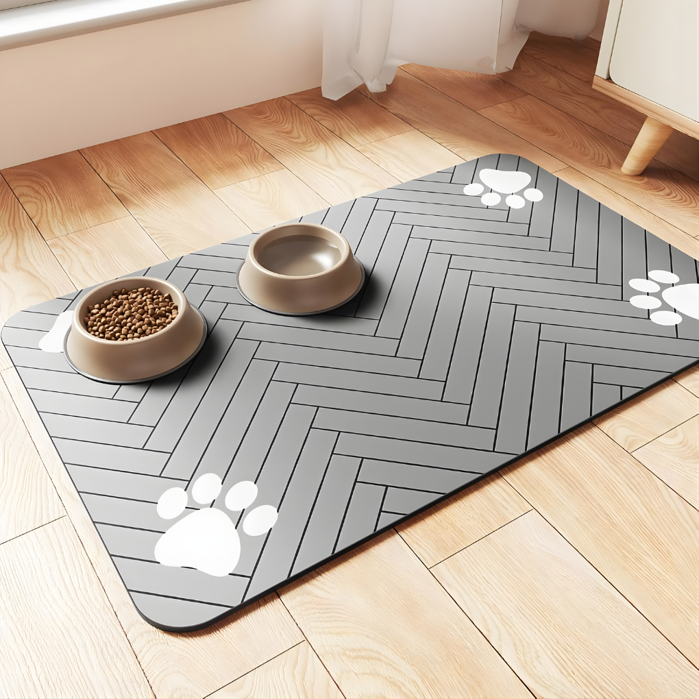 Huisdier Placemat – Absorberend voor Voer- en Waterbak