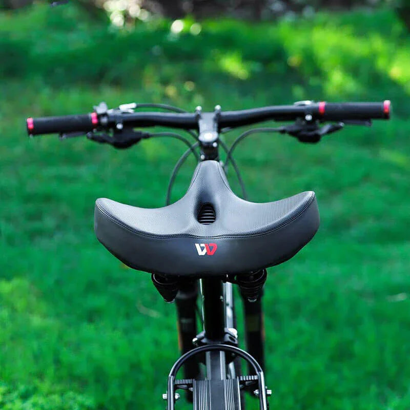 Ergonomisch en Breed Fietszadel met Extra Padding voor Optimaal Comfort