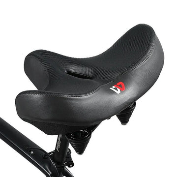 Ergonomisch en Breed Fietszadel met Extra Padding voor Optimaal Comfort