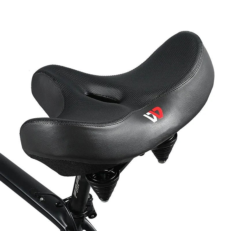 Ergonomisch en Breed Fietszadel met Extra Padding voor Optimaal Comfort