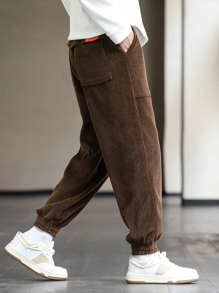 Comfortabele Corduroy Sweatpants voor Heren