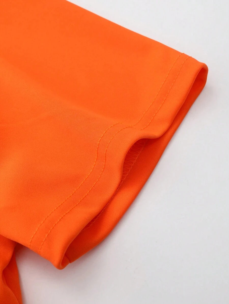 Zomerse T-shirt voor Heren - ideaal voor Koningsdag!