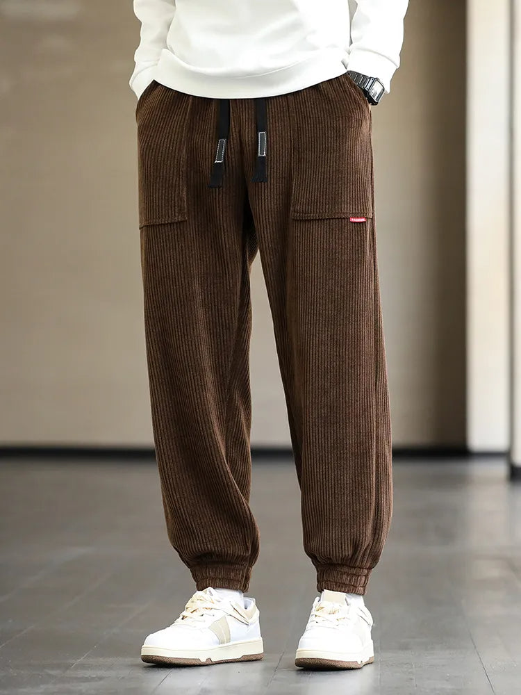Comfortabele Corduroy Sweatpants voor Heren