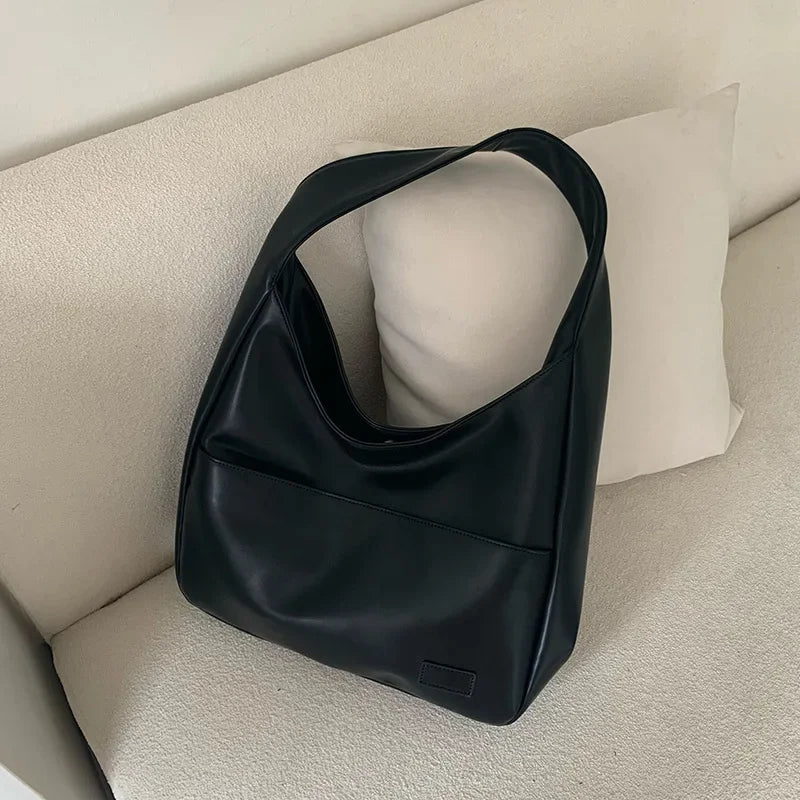 Vintage Hobo Schoudertas met Grote Capaciteit