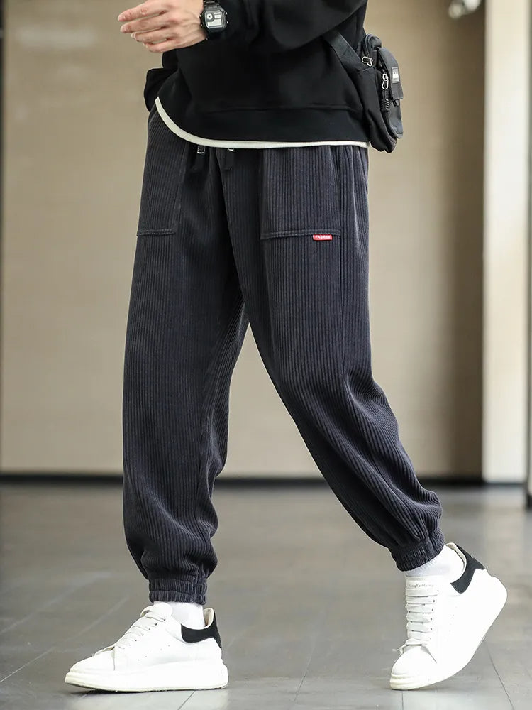 Comfortabele Corduroy Sweatpants voor Heren