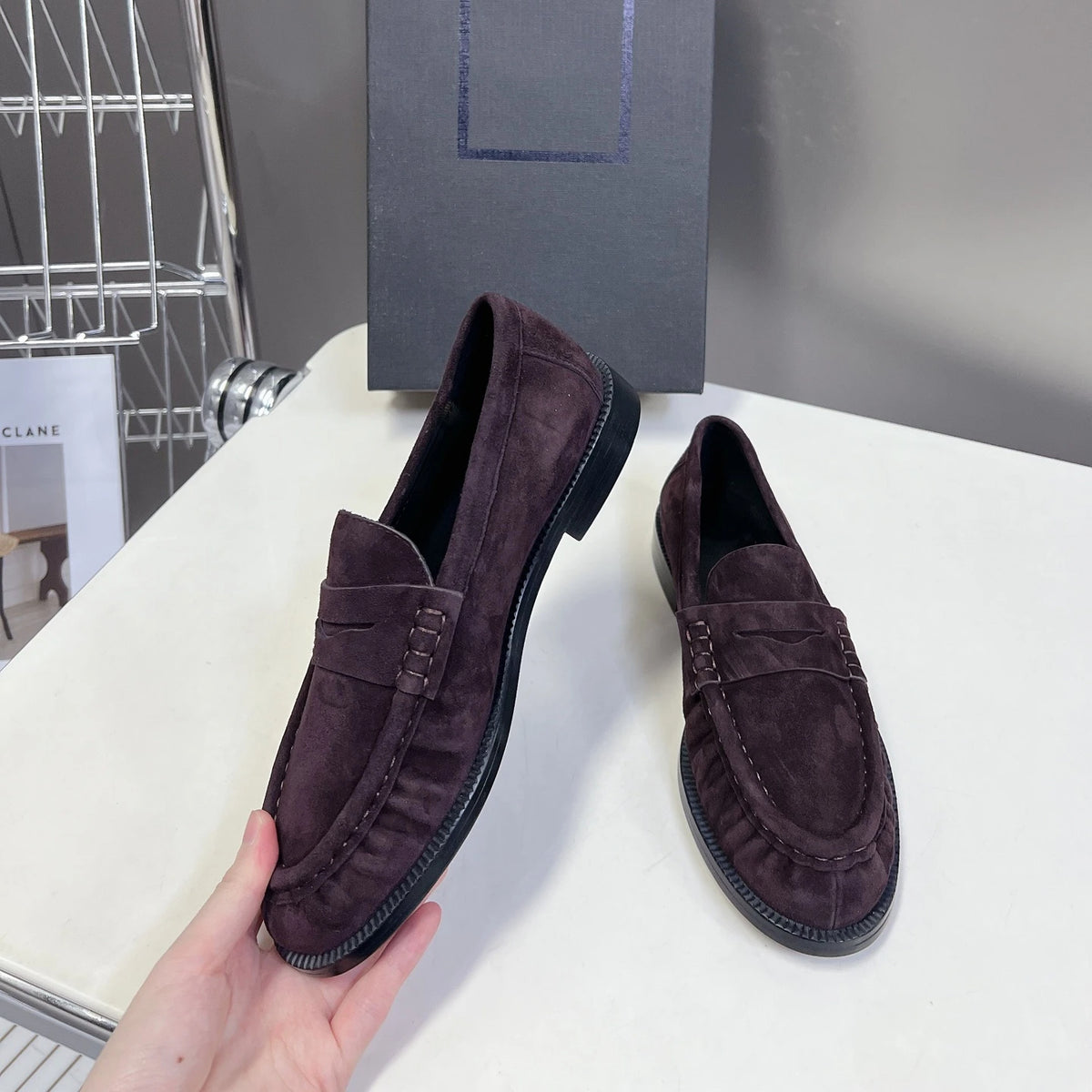 BritLoaf – Stijlvolle Leren Loafers voor Dames