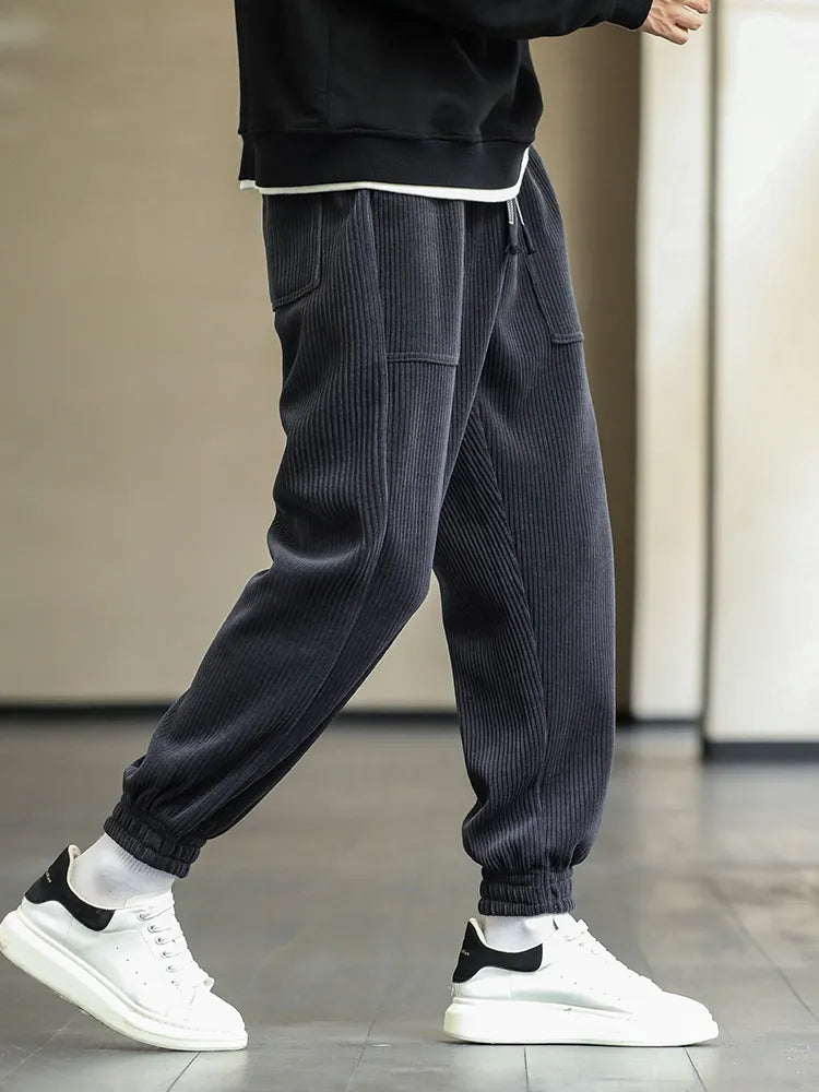 Comfortabele Corduroy Sweatpants voor Heren