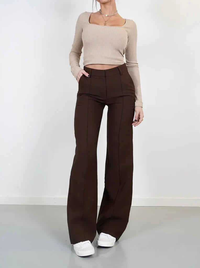 Slim fit Dames Pantalon