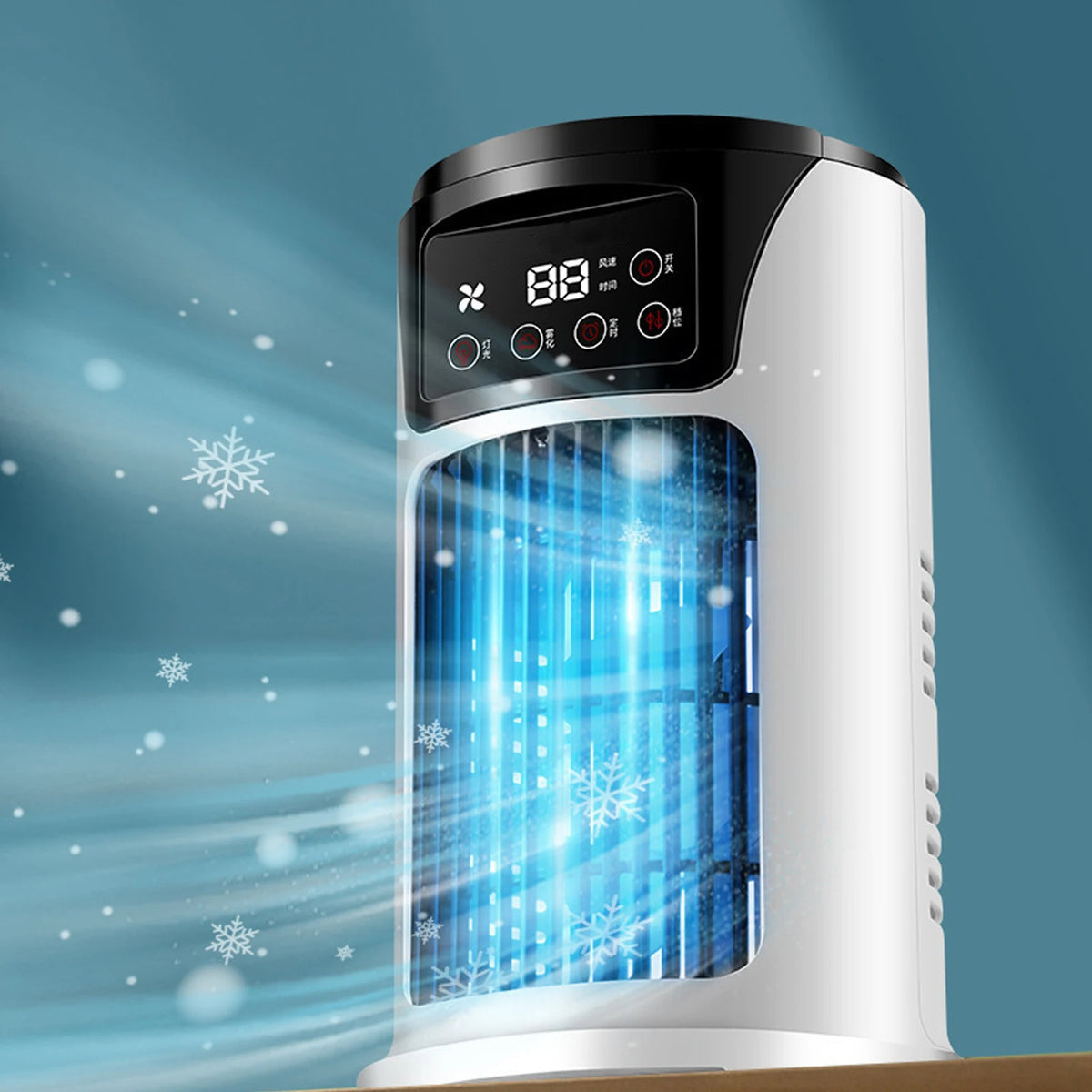 Verdampende Aircooler met 6 Windstanden